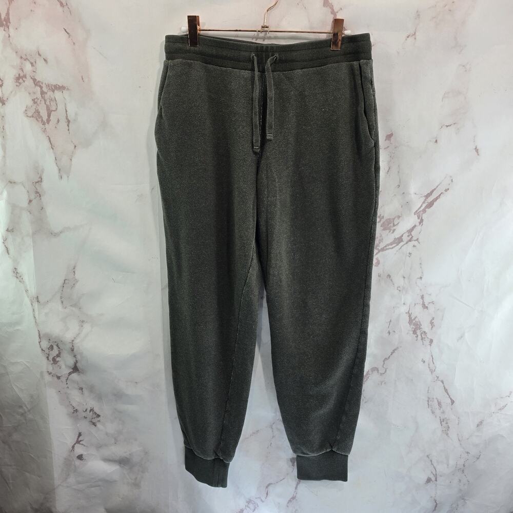 Madewell Sweatpants Womens Small Green High Rise Terry Jogger Miles